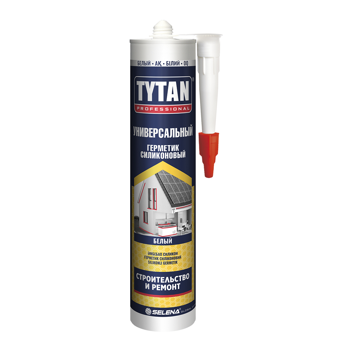 картинка TYTAN Professional герметик силикон универсальный б/цв 280 мл (12шт/уп) от магазина Элемент