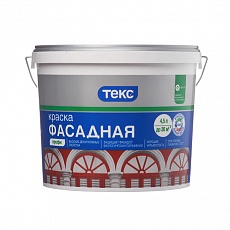 ТЕКС краска Фасадная ПРОФИ А 4,5 литров (18шт/ряд)