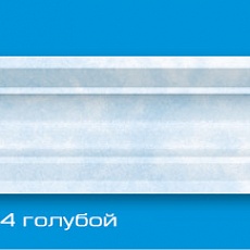 Плинтус потолочный Формат 204ИУ голуб, 2м, 44мм, ламинированный, кор.80шт