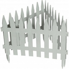 Забор декор "Рейка" белый 28х300 см/Palisad 65004